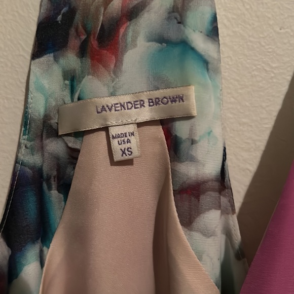 Lavender Brown Dress XS - Picture 5 of 6